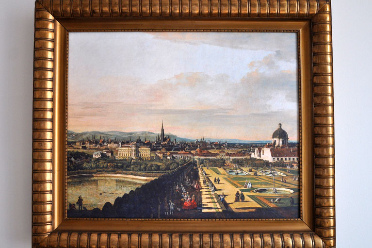 Canaletto - Belvedere-Blick