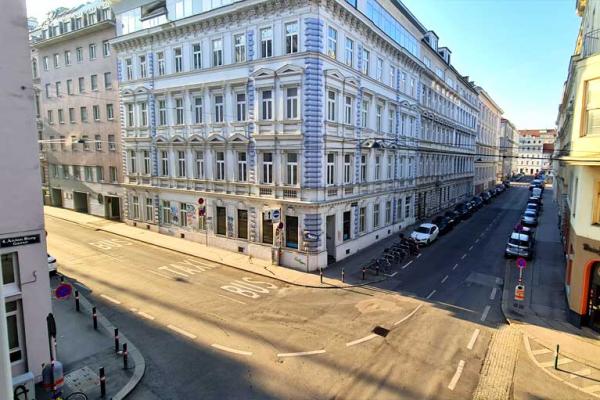 Blick aus dem Fenster
