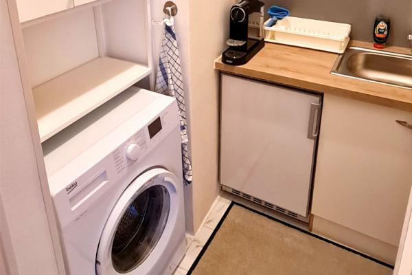 Waschmaschine und Kühlschrank